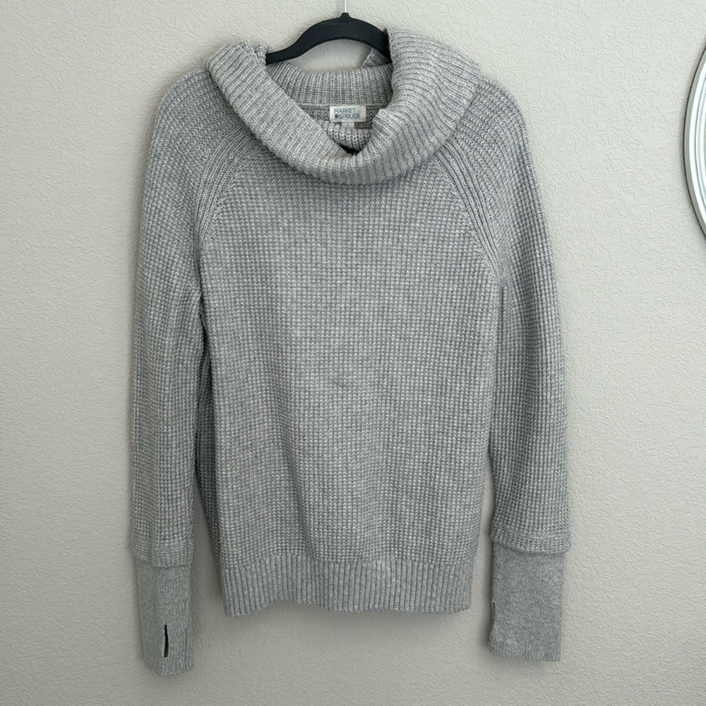 Market & Spruce High Neck Sweater